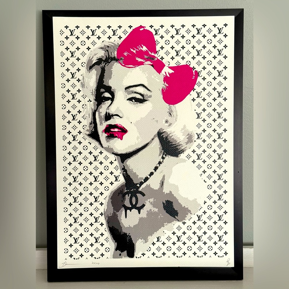 2020 Marilyn Monroe Pop Art “Death NYC” Screen Print